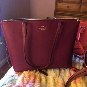 Coach large tote